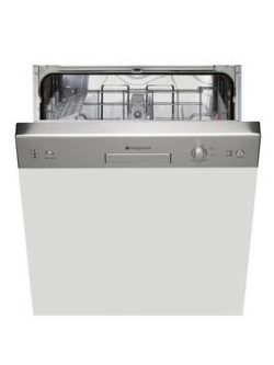 Hotpoint Aquarius Lsb5B019X 13-Place Built-In Full Size Dishwasher - Stainless Steel